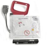 AED elektrode og batteri