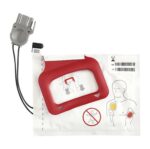 AED elektrode og batteri