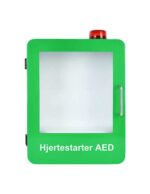 hjertestarter skab