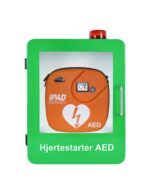 hjertestarter skab