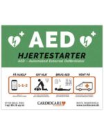 AED skilt